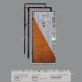 Custom Italy Style Itanian Steel Armored Doors, Qualidade Exterior Steel Security Door